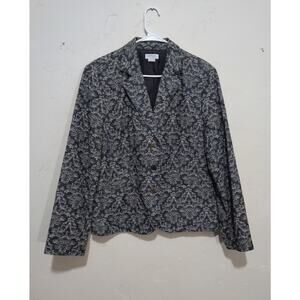 City Blues by Koret Tapestry Blazer Jacket